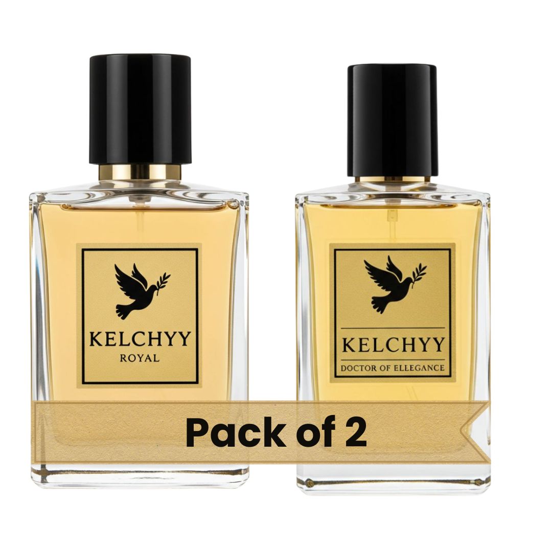 Kelchyy Perfume Pack of 2 โ Long Lasting Fragrance for Men & Women